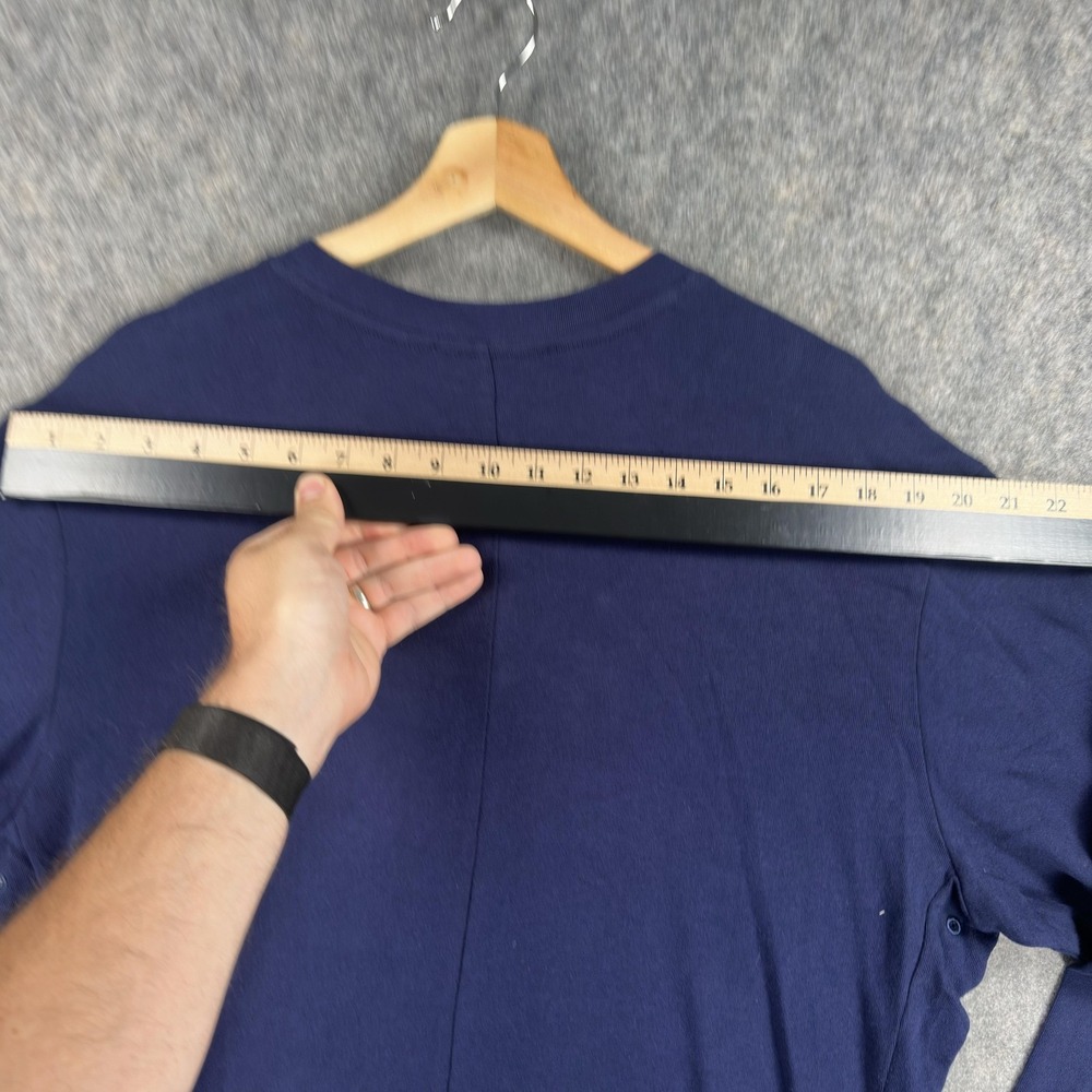 Diesel Sweater Mens XL Blue S-Dant-Klark Cotton Crewneck Logo NWT - Picture 12 of 16